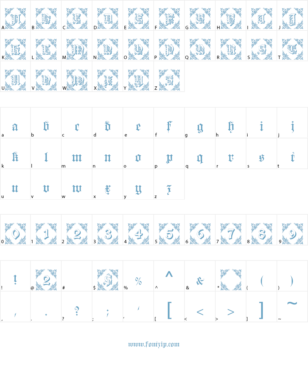 Dearest Friend Font Character